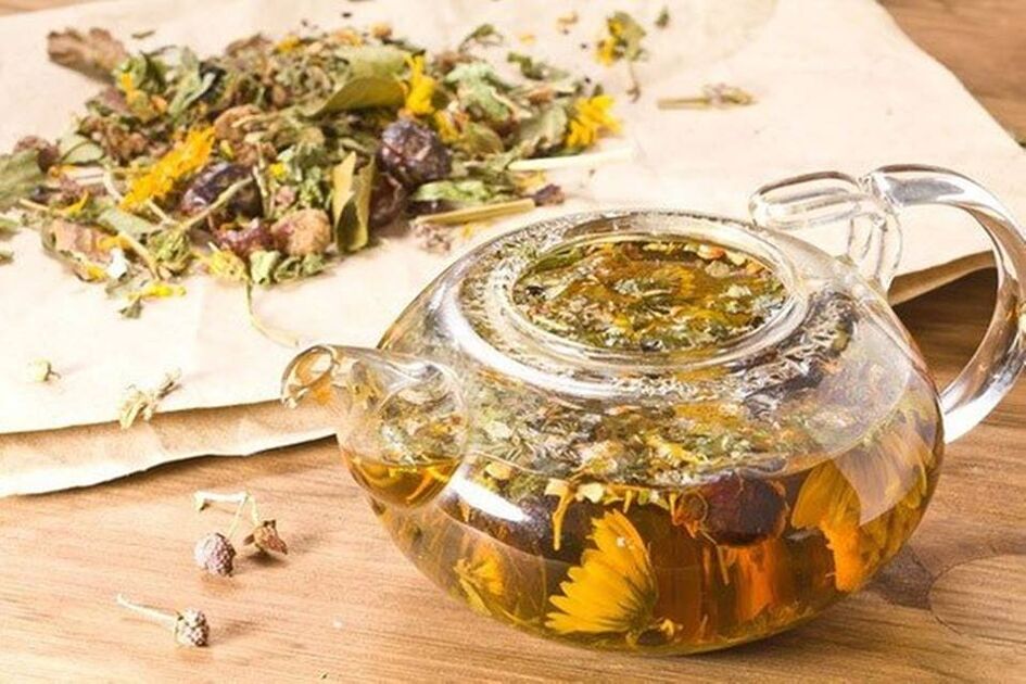 τσάι από βότανα για προστατίτιδα